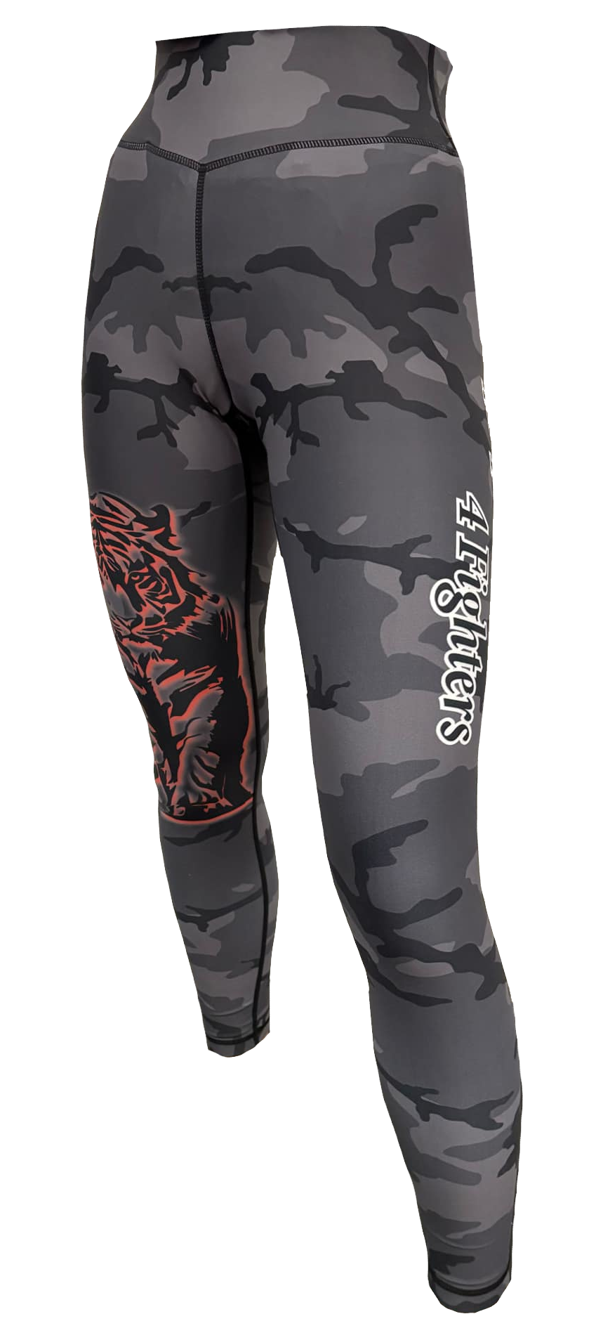Legging Tiger X Camo Gris Foncé