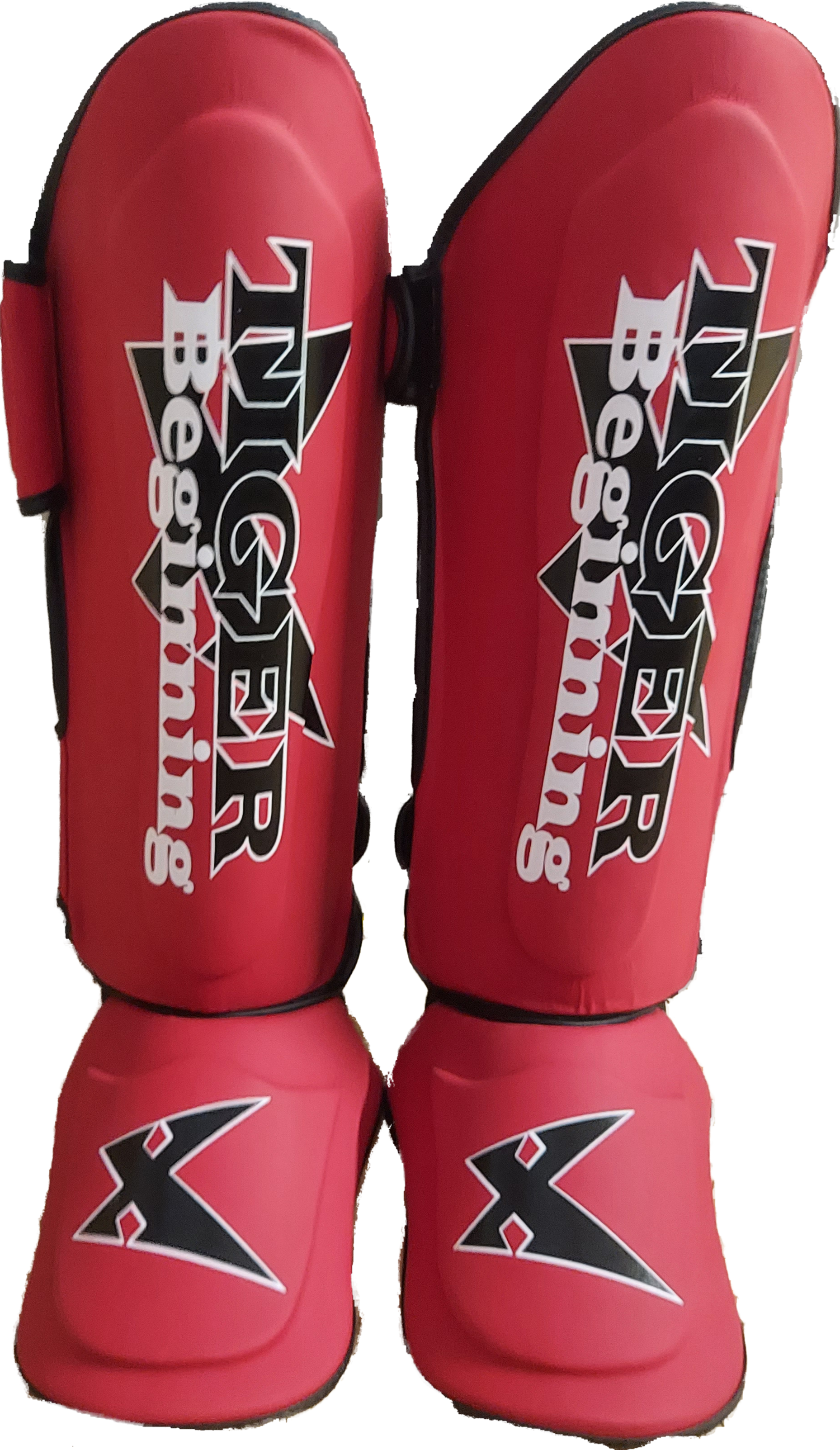 Protège Tibias PU Rouge