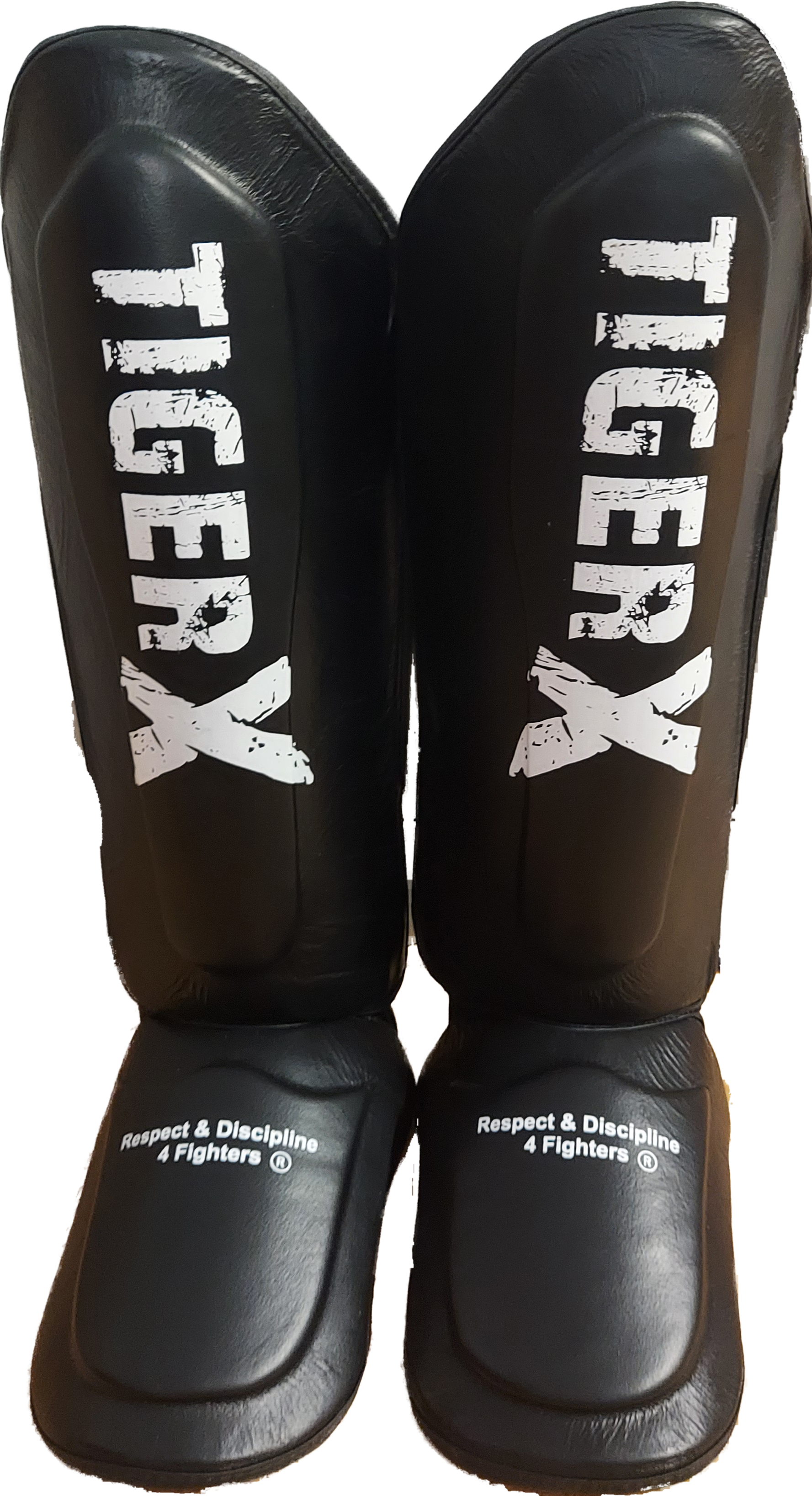 Protège Tibias Tiger-X Cuir V3 Noire